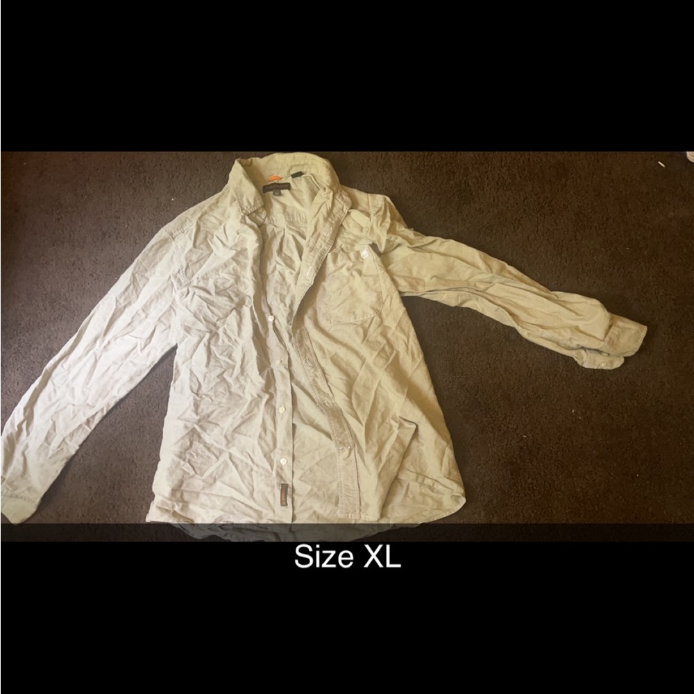 Men’s button up shirt